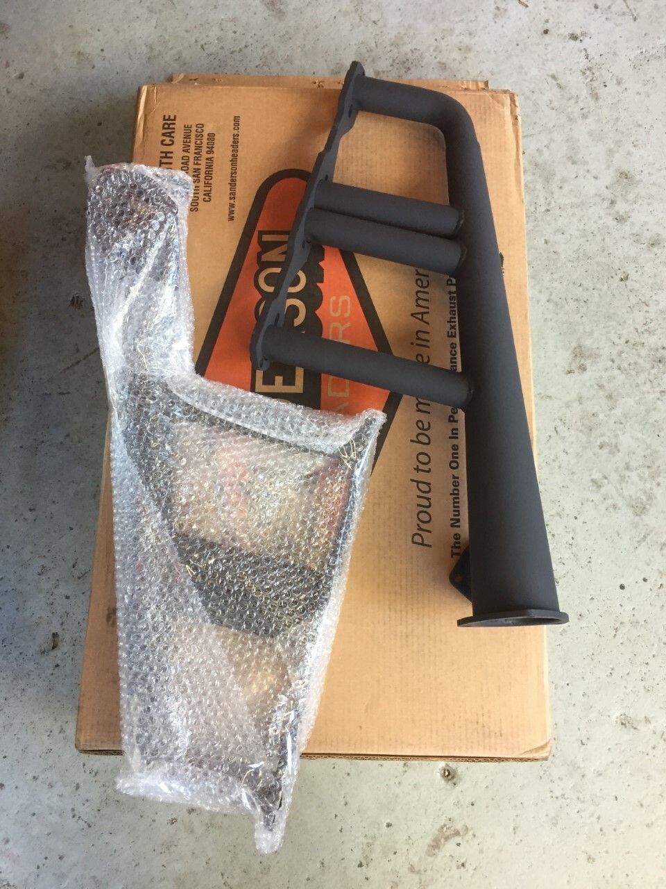 SBC Sanderson CRLF100 Limefire Headers Model A Ford eBay