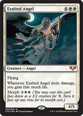 MTG Magic - Exalted Angel - From the Vault: Angels - Foil MTG Magic - Exalted Angel - From the Vault: Angels - Foil