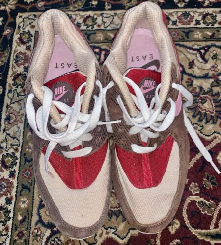 Nike DQM Air Max 90 8.5 Bacon Dave’s Quality Meats Current Huarache 2009 PRM - Picture 3 of 8