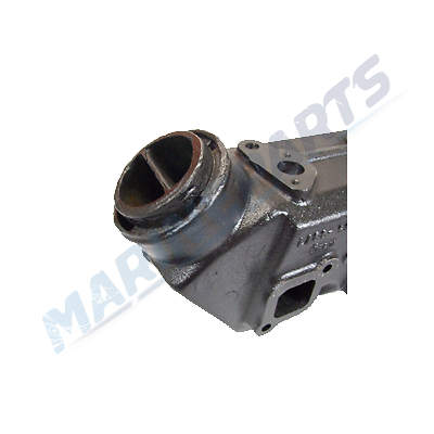 Exhaust Manifold Volvo Penta AQ Series Marine Gasoline Engines Cast Iron 855387 - Picture 12 of 12