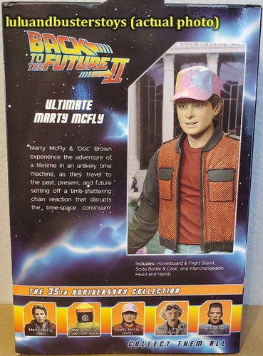 Figura de película Neca Regreso al Futuro Parte II 2 ULTIMATE MARTY MCFLY Hover Board - Imagen 4 de 4