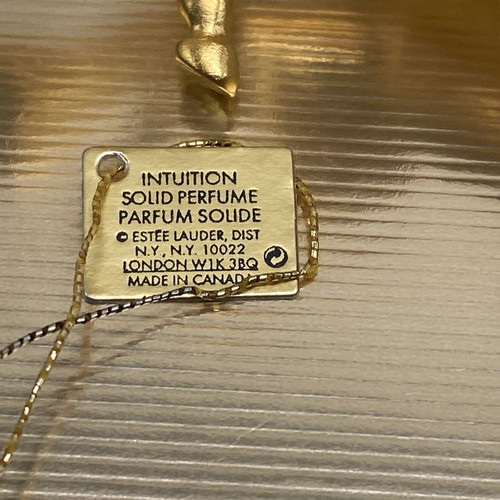 New Estee Lauder Monica Rich Kosann Intuition Pegasus Solid Perfume Compact~.02 - Picture 12 of 19