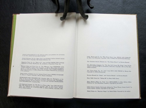 Poetry For Young Scientists ~ Leland Jacobs ~ Sally Nohelty ~ 1964 ~ Ex Library - Picture 6 of 8