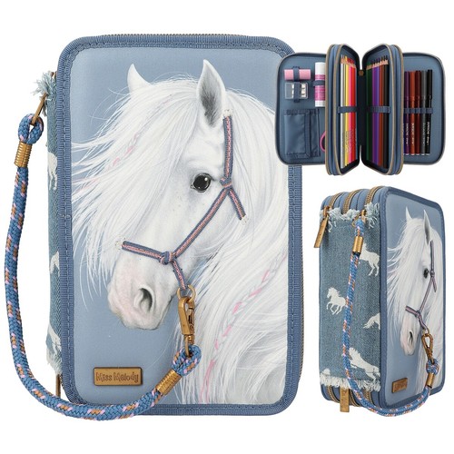 3-fach Federtasche Federmäppchen Depesche Top Model Miss Melody gefüllt - Bild 20 von 30