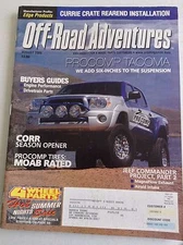 Off Road Adventures Magazine Procomp Tacoma Buyers Guide August 2006 032217NONRH