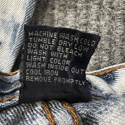 GS-115 Boys Jeans Size 12 Distressed Blue Denim Pants 26x26 - Picture 14 of 20