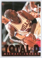 1995-1996 Fleer Total D MICHAEL JORDAN #3 of 12  [NrMt-Mint]
