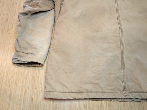 Vintage Dickies Work Coat XL, Quilt Lined Canvas Chore Detroit Style Duck Jacket - Picture 14 of 22