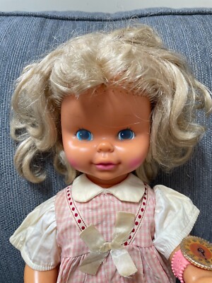 Vintage 1969 Mattel Timey Tell Doll 17