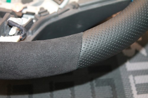 VOLANTE BMW G11 G12 SERIE 7 CUERO/ALCANTARA ACOLCHADO CALEFACCIÓN #1199(S53) - Imagen 2 de 7