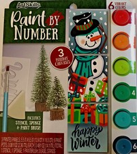 Art Skills Paint By Number Kit