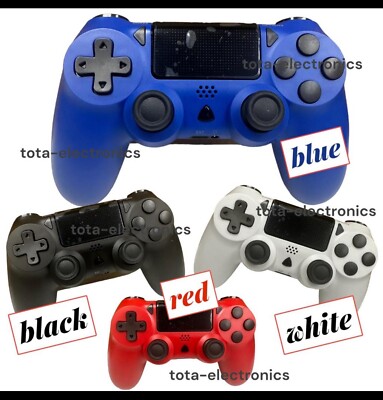 2024 Bluetooth Wireless Controller Gamepad Compatible with PS4/Pro/Slim 4 Colors