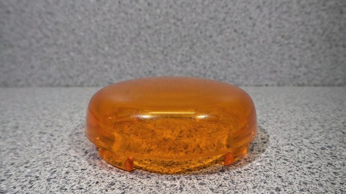 HARLEY DAVIDSON CHRIS DUECE STYLE AMBER TURN SIGNAL LENS REPLACEMENT (E) - Bild 2 von 7