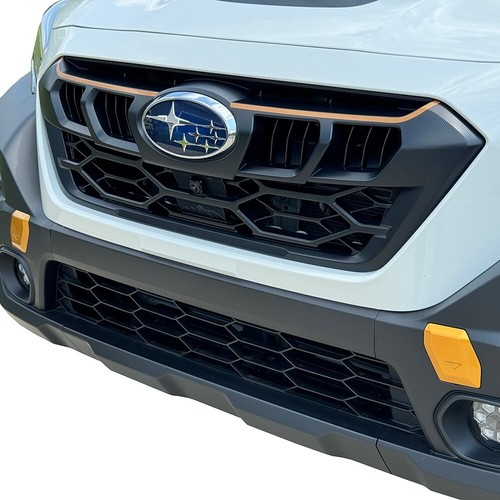 Crux Motorsports Grille Pin Rayas Superposición para Subaru Outback Wilderness 24 – 25 - Imagen 3 de 5