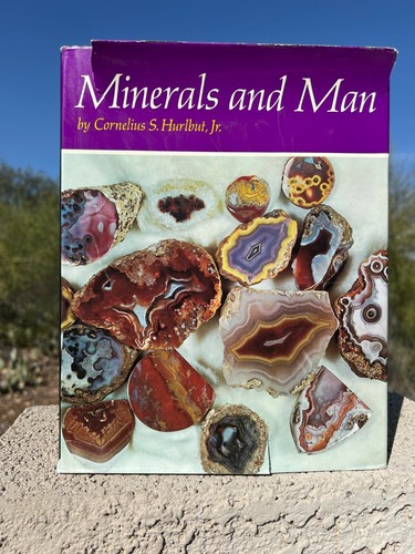 Mineralien und Mann von Cornelius S. Hurlbut, Jr. (3. Druck 1970, Hardcover, DJ)