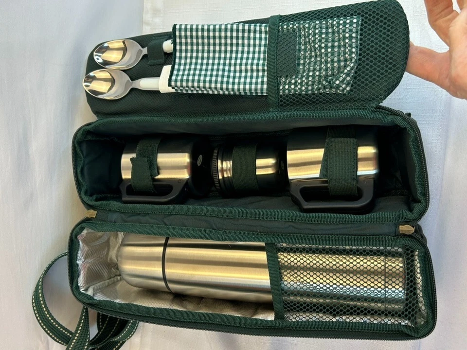 Bolso de Mano Club de Golf Picnic en Ascot con Juego de Café NUNCA USADO Foto 3 de 4