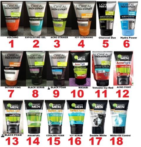 2x LOREAL Charcoal Black Foam Deep Action Icy Effect Face Wash SCRUB Pure Matte - Bild 6 von 6