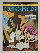 CEREBUS #10 VF+ (8.5) JUNE 1979 DAVE SIM SOPHIA AARDVARK-VANAHEIM COMICS