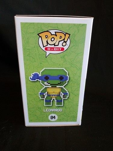 NIB - Funko Pop! 8-Bit - Teenage Mutant Ninja Turtles - LEONARDO #04 - Picture 7 of 10