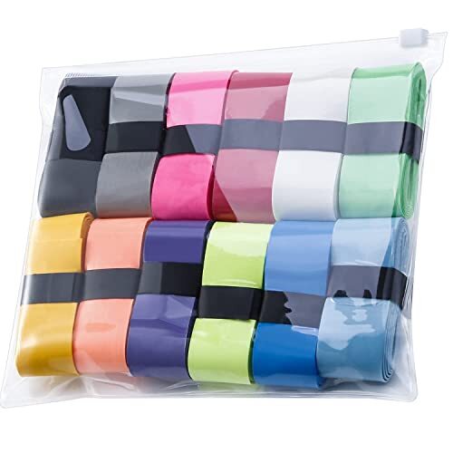 12 Stück Pickleball Overgrip Tennisschlägerband Anti-Rutsch Griffband Ersatz - Bild 1 von 8