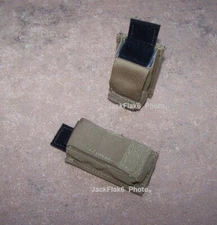 2 Mag Pistol Carrier Pouch Case Kydex Eagle Industries Military Coyote f 9mm Mag