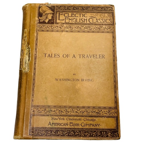 Tales Of A Traveler By Washington Irving 1894 Antique Book Eclectic English Clas - Picture 1 of 13