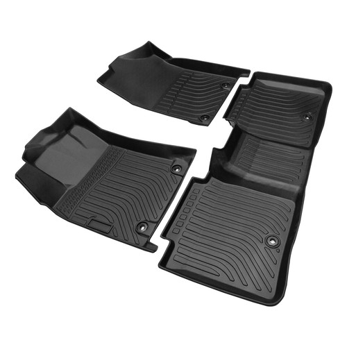 Car Floor Mats for 2013-2018 Lexus ES350 All-Weather TPE Rubber Floor Mats Black - Bild 10 von 17