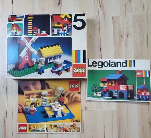 Lego Legoland Vintage Rarität Selten Basis Set 5 - Swiss Villa 356 - Kitchen 263 - Bild 1 von 6