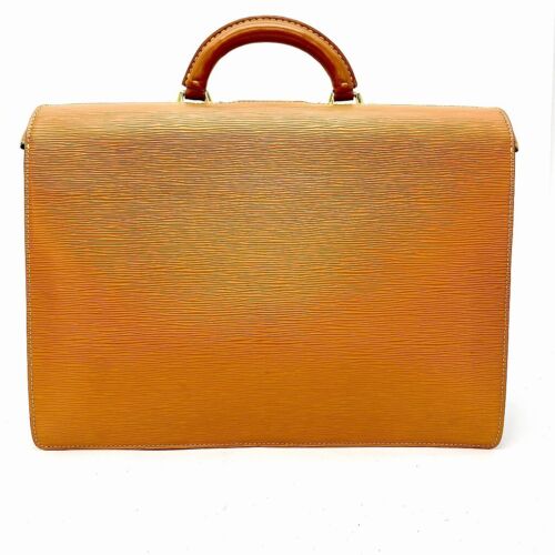 Louis Vuitton Servie Fermoir Briefcase Business Bag M54358 #FO65-208 - Picture 2 of 17