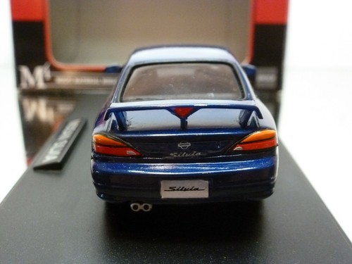 M4 EPOCH NISSAN SILVIA - BLUE METALLIC 1:43 - EXCELLENT CONDITION IN BOX - Picture 5 of 8