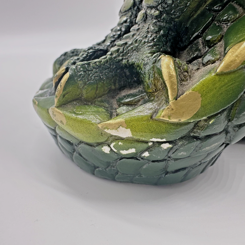 Beautiful Windstone Editions 1986 Peña Green Male Dragon Figurine – Minor Flaws - Picture 6 of 7