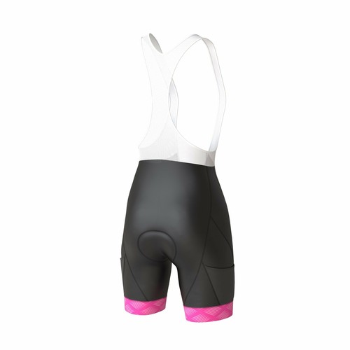 Damen Pro Series Pink Radfahren Kurzarm Trikot, Trägerhose oder Kit Paket - Bild 6 von 15