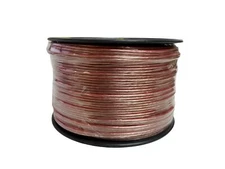 Bass Rockers High Performance 16 AWG Gauge 500 Ft Feet Spool Audio Speaker Wire