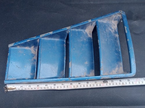 Vtg FORD MUSTANG FASTBACK 60s OEM FoMoCo Quarter Sail Panel Vent Air Duct AS IS - Picture 9 of 17