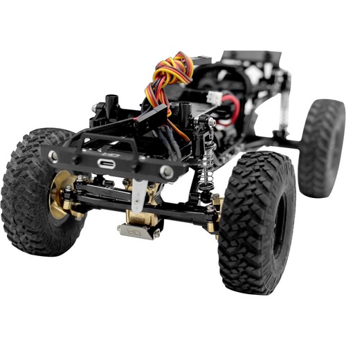 Hot Racing SXTF331CF Stainless Steel Front or Rear Axle Skid Plate SCX24 - Picture 4 of 5