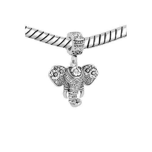 Baumeln Elefant Frauen Perlen Charms kompatibel mit Armbändern - Bild 2 von 4