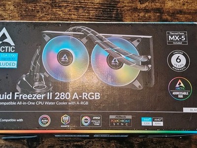 Arctic Liquid Freezer II 280 A-RGB High-PerformanceCPU Wasserkühlung Top Zustand