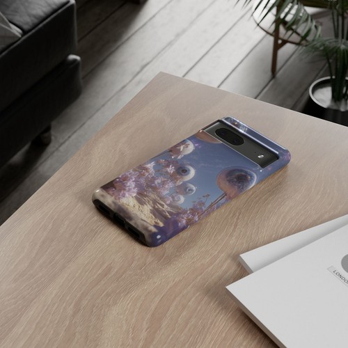 Blossom Surreal Flower Eyeballs - Phone Cover Case for iPhone, Galaxy, Pixel - 第 157/257 張圖片