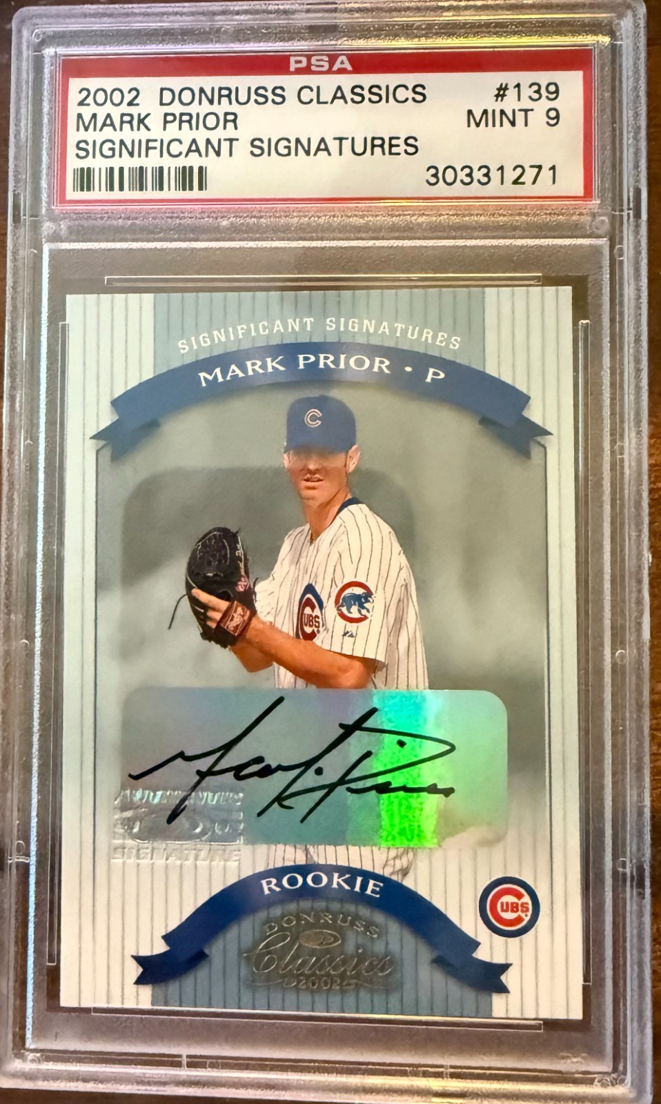 2002 Donruss Classics - Significant Signatures Mark Prior #220 /250 (AU)