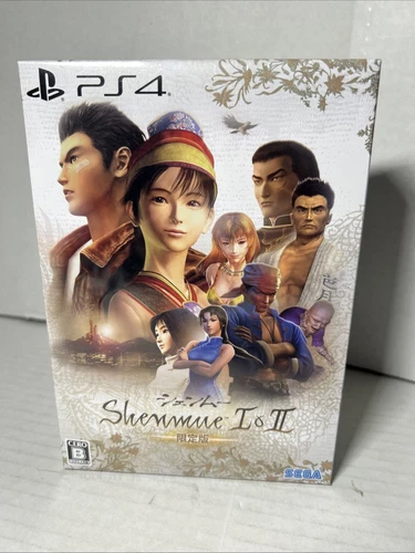 Shenmue I & II Limited Edition (JP PlayStation 4 2018) PS4 Japan Sega Nib Sealed