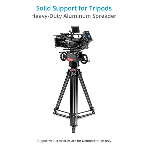 Proaim Heavy Duty Aluminum Spreader for Twin Spiked Feet Camera Tripods - Picture 2 of 8