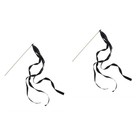 40 Pcs Ribbon Sticks Fairy Sticks Ribbon Streamers Wands Wedding Party Wands