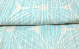 Bonheur Saisons Hemp Leaves Yukata 165cm/68cm Used Authentic Cotton