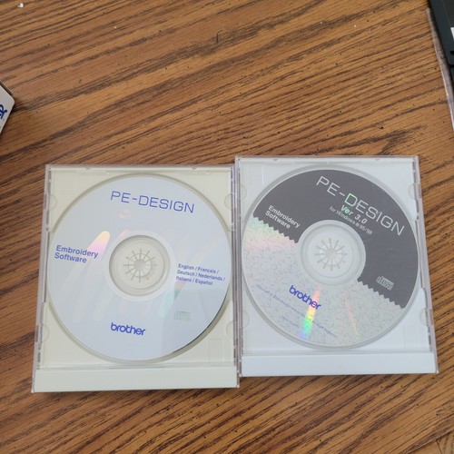 Lot Of 2: Brother PE-Design Versions 5 & 6 For Home Embroidery Machines  - Picture 14 of 16