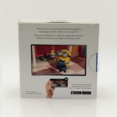 Google Chromecast Streaming HDMI Media Player (H2G2-42 US) - 1st Gen NEW Sealed - Picture 4 of 8