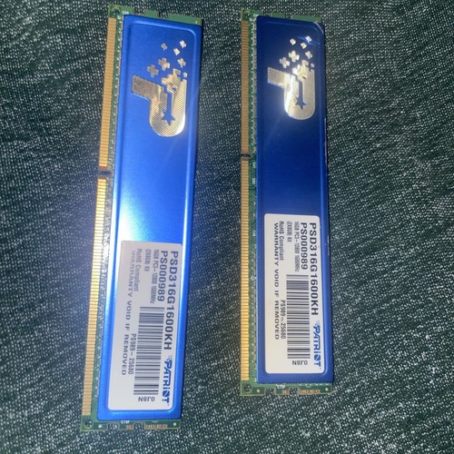Patriot Signature 16GB (2x8GB) PC3-12800 DDR3 SDRAM Memory (PSD316G1600KH)  - Picture 2 of 3