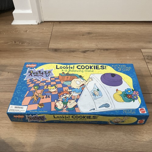 Nickelodeon Rugrats Lookie Cookies! 3D Balancing Board Game Mattel 1998 Complete - Picture 8 of 14