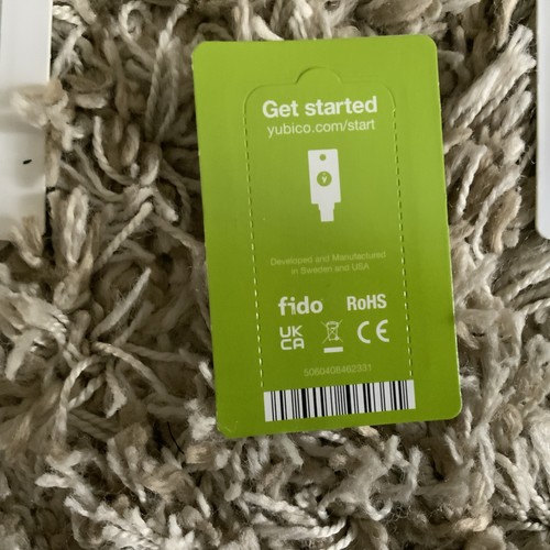 Yubico YubiKey 5C NFC (NEW SEALED) x1 - 第 3/3 張圖片