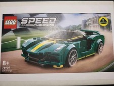 LEGO SPEED CHAMPIONS 76907 Lotus Evija 100% Complete Instructions And Stickers B