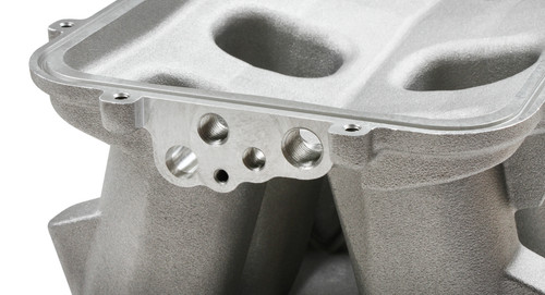 Holley EFI 300-275 SBF Hi-Ram Carbureted Manifold Base - Imagen 5 de 8